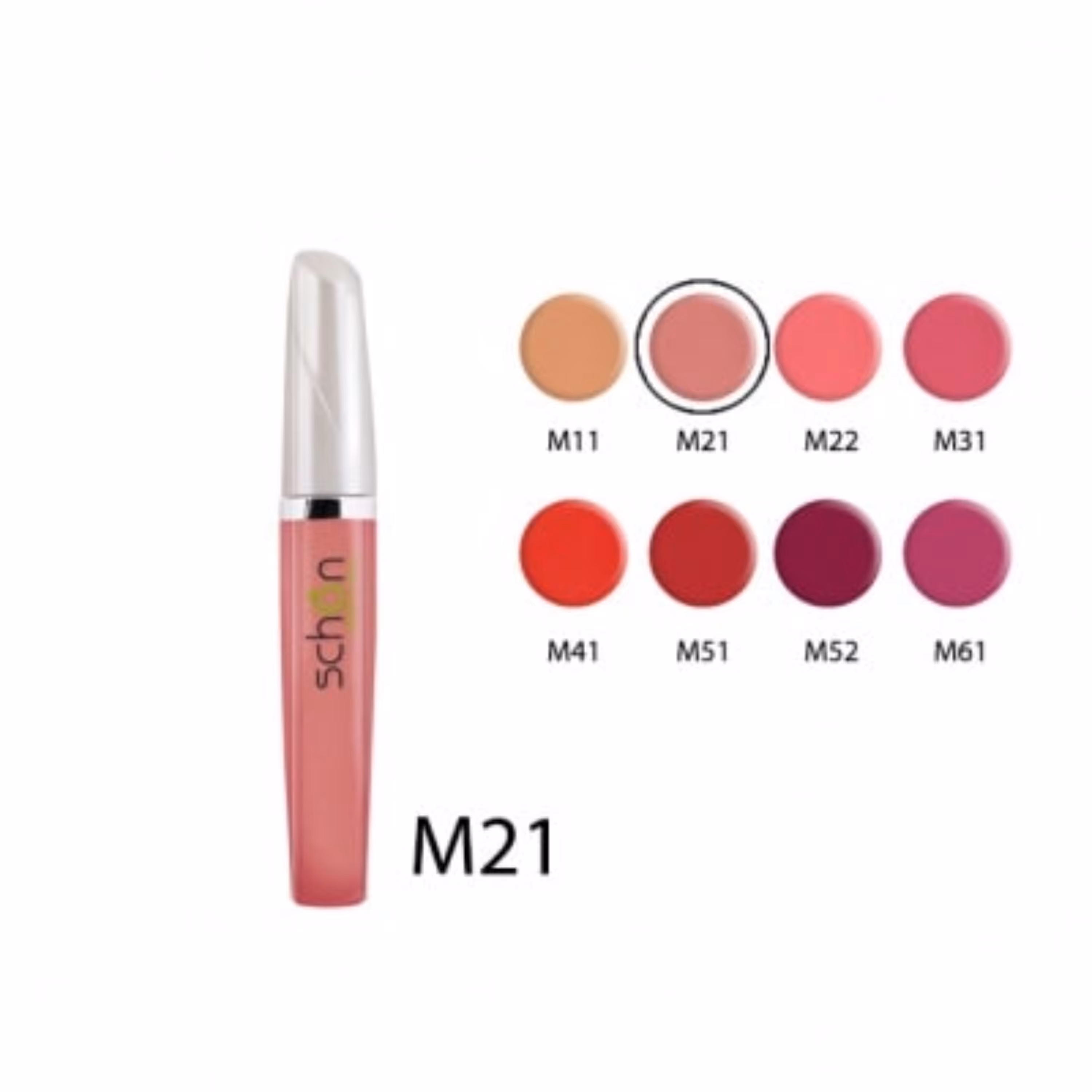 رژ لب مایع شون سری Velvet Matt شماره M21