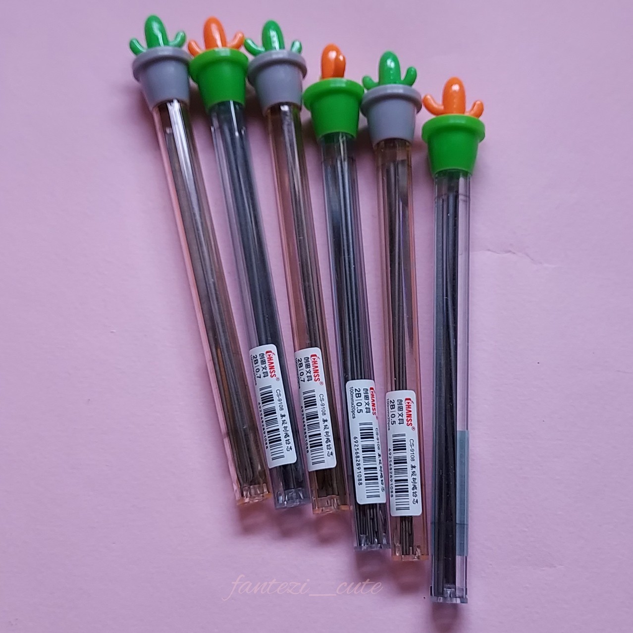 نوک مداد طرح کاکتوس نوک اتود طرح کاکتوس نوک اتود 5 دهم نوک اتود 7 دهم فانتزی