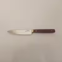 چاقوی فولاداستیل آشپزخانه ضد زنگ  دسته  فیبر زنجان نوروزی