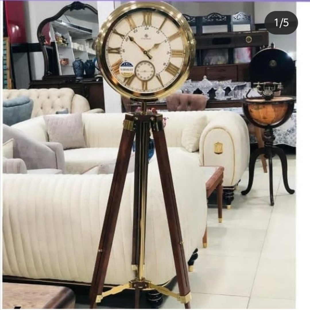 ساعت ایستاده چوب روس تمام فلز شوبرت