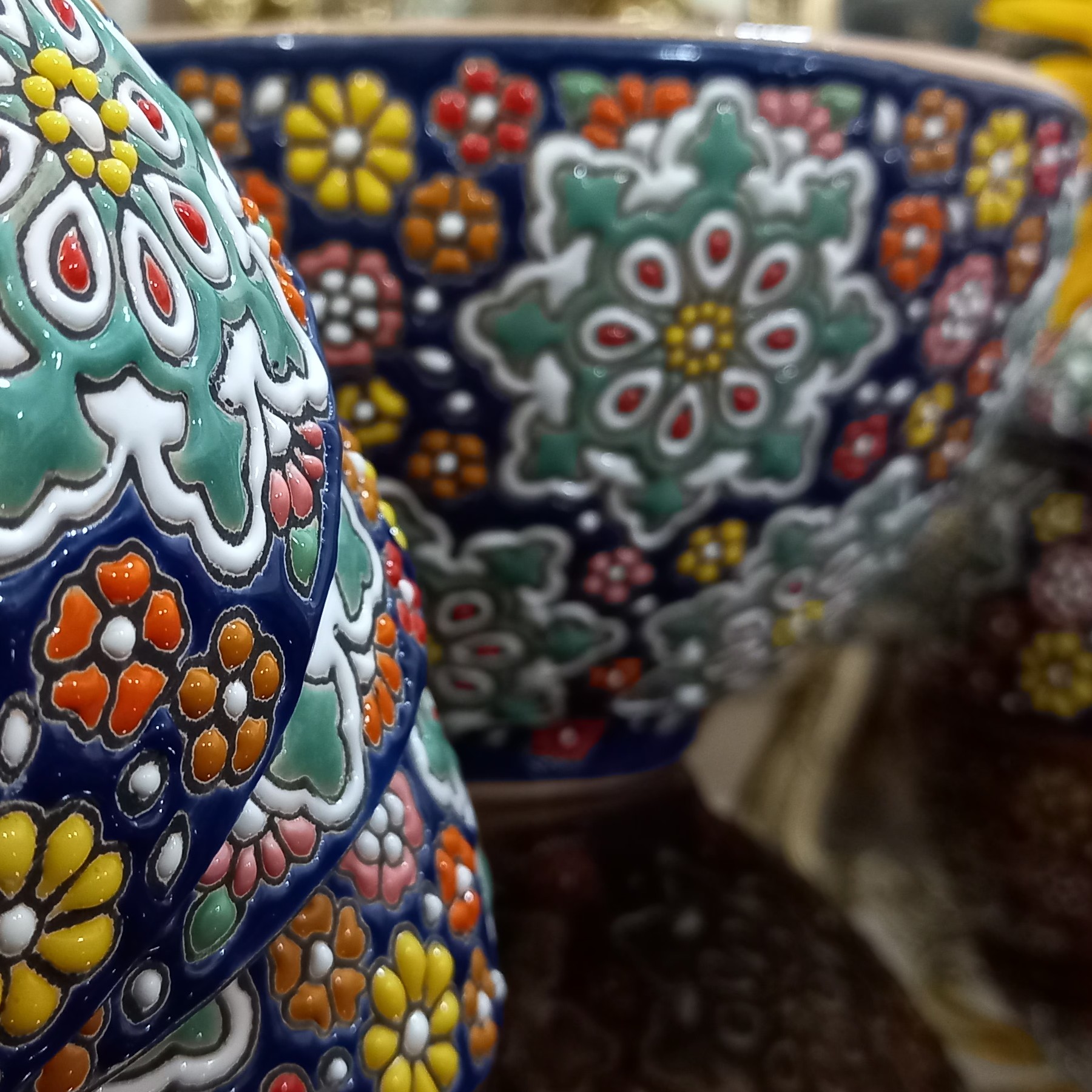 ست کاسه  میناکاری
