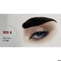 رنگ ابرو ویکو شماره WN4 رنگ قهوه ای حجم 20 میلی لیتر