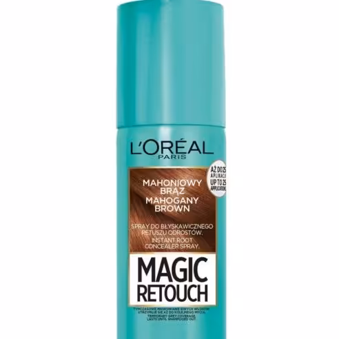 اسپری کانسیلر مو اورآل قهوه ای ماهگونی حجم 75 میل