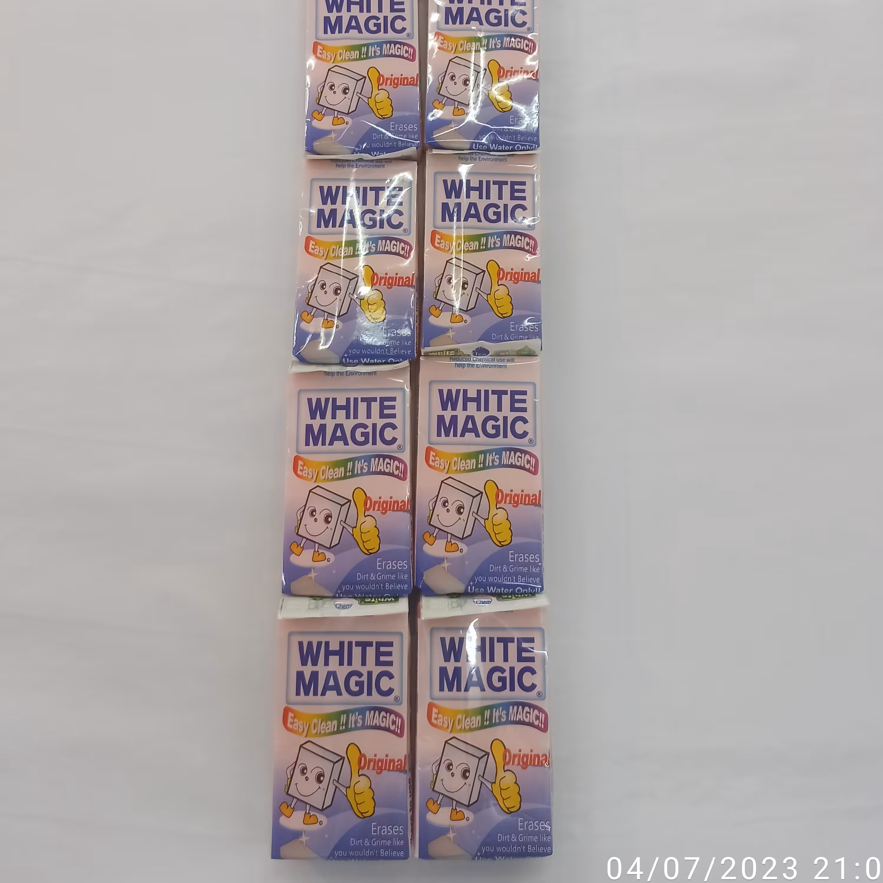 ابر جادویی وایت اند وایت 10 عددی ( ابر جادوی وایت برای خرید عمده موجود میباشد )