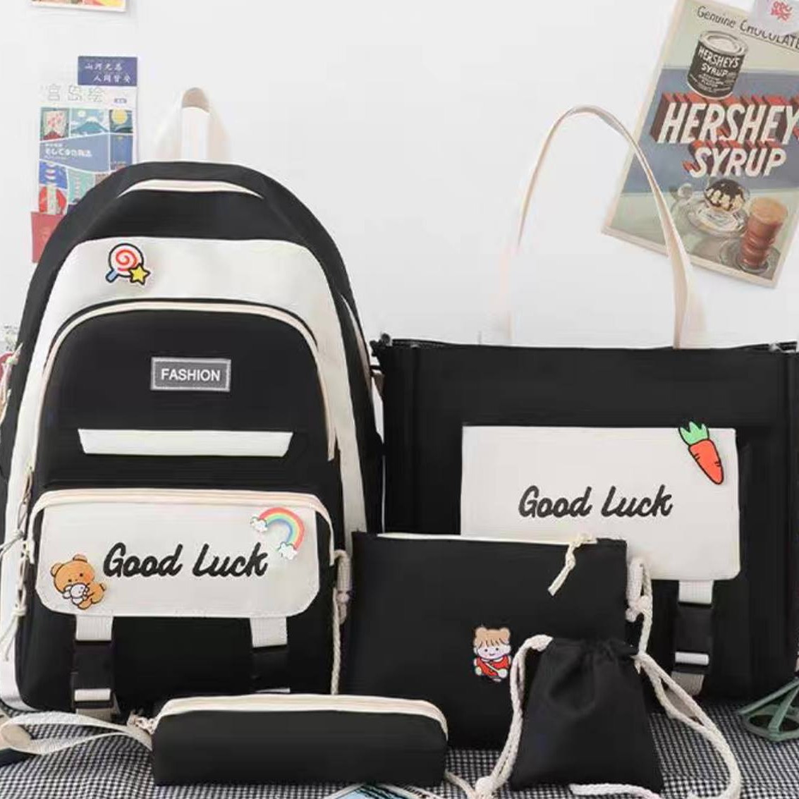 کیف مدرسه.(بدون خرس)