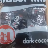 شکلات تلخ 92درصد ماسی یک کیلویی