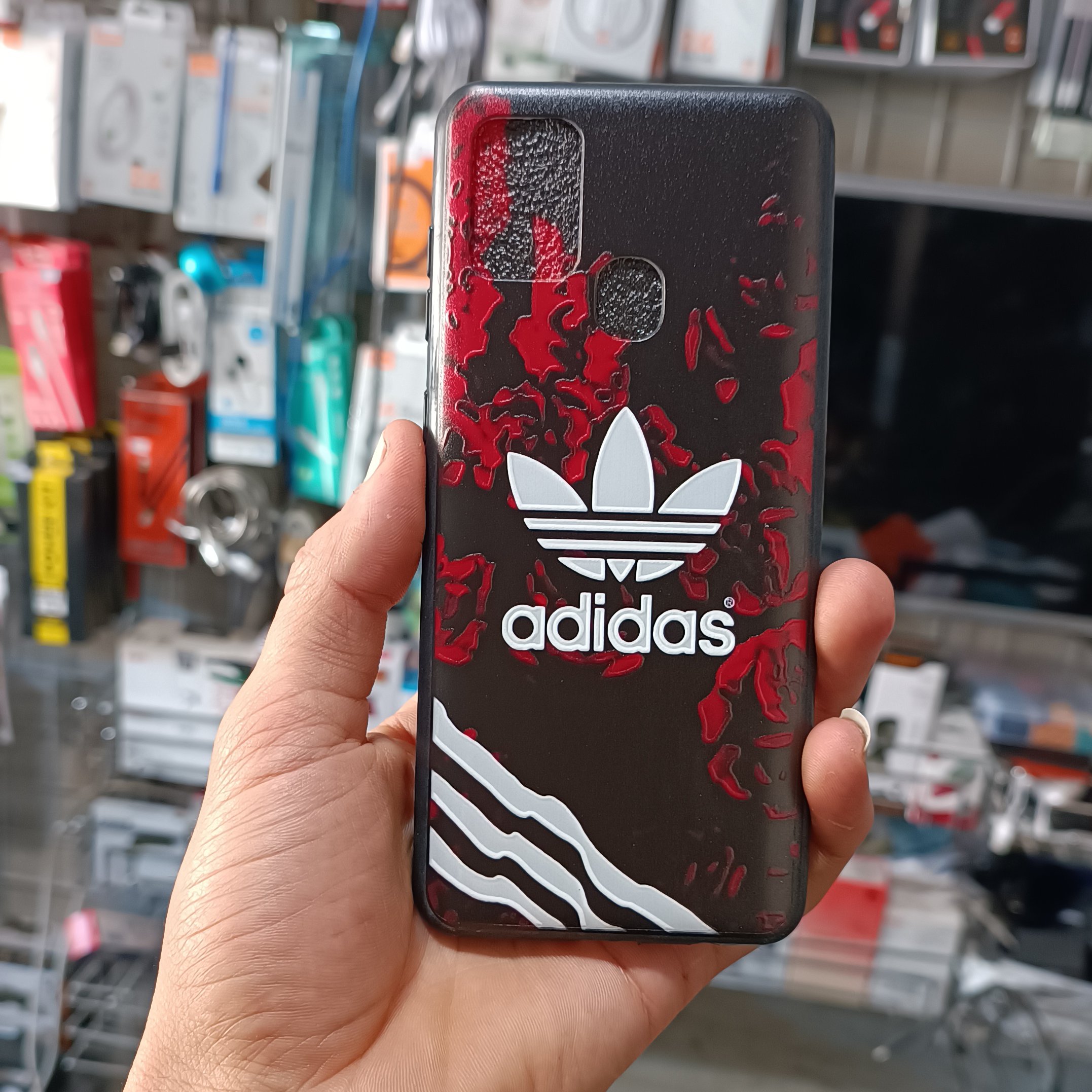 قاب/گارد/کاور  طرح آدیداس  Samsung a21s سامسونگ ا بیست  یک اس 