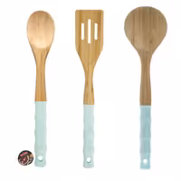 سرویس کفگیر و ملاقه 3 پارچه شنگیا مدل Cyan کد Gw40104005