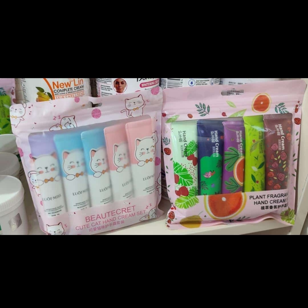 کرم دست پنج تایی میوه ای. وشیری عمده 12 عدد به بالا 