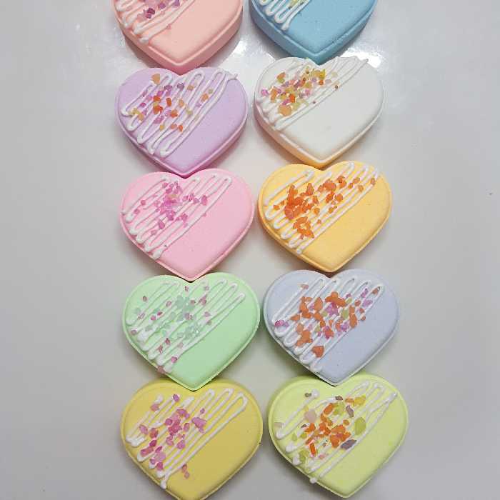 کوکتل قلب خامه ای ( بمب حمام ) 80 گرمی 