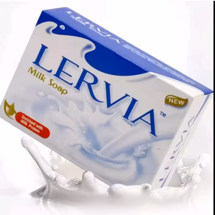 صابون شیر لرویا(سفید کننده و مرطوب کننده) 