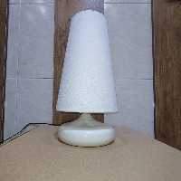 آباژور رومیزی پایه فلز   کد  500 کرم