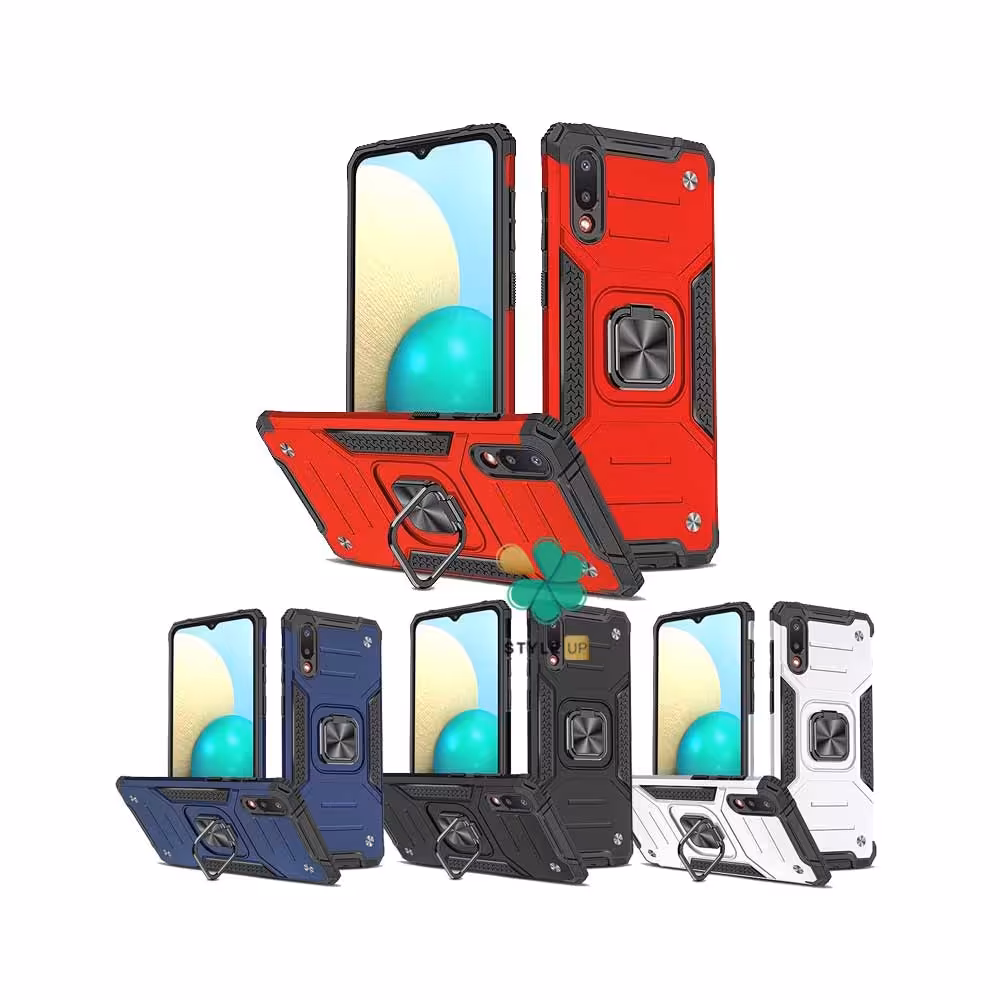 قاب گوشی ضد ضربه رینگ دار مگاترون مناسب سامسونگ Galaxy A02