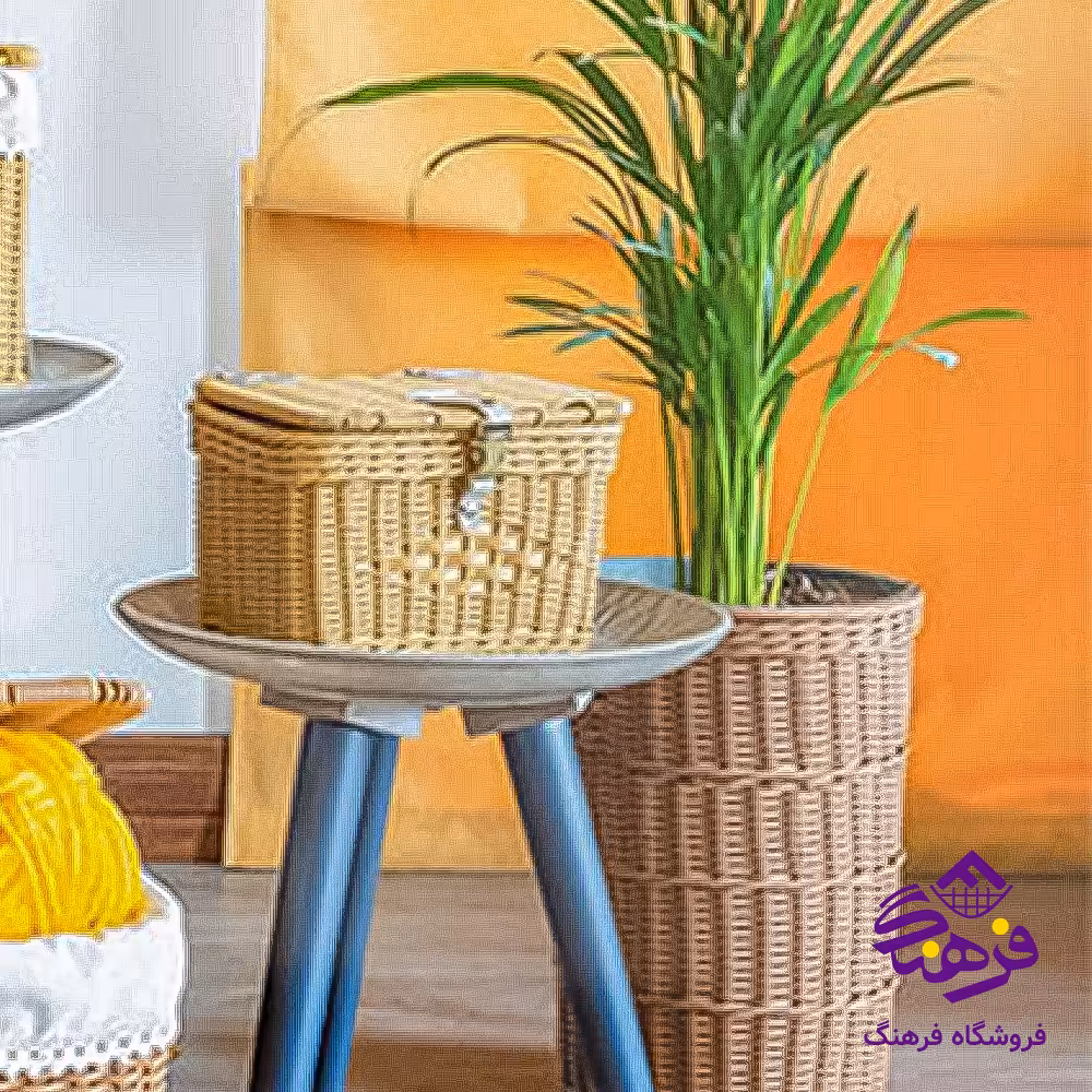 صندوقچه بافت طرح ثمین سایز 3 زیبا