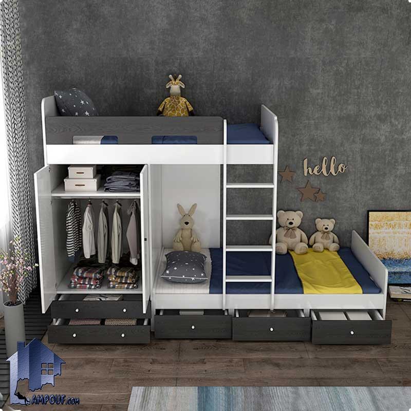 تخت خواب دو طبقه TBJ78