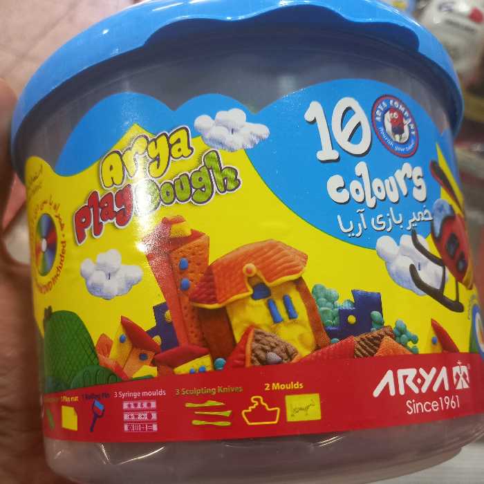 خمیر سطلی بزرگ اریا با وسایل داخلش