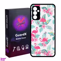 کاور گارد ایکس طرح فلامینگو مدل Glass10274 مناسب برای گوشی موبایل سامسونگ Galaxy A54 / A54 5G