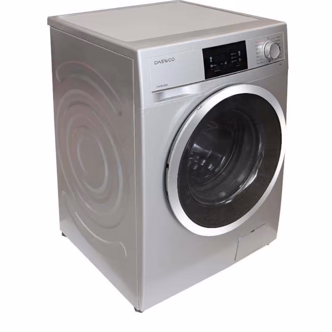 ماشین لباسشویی 8 کیلویی دوو مدلLM840S  رنگ نقره ای (هزینه ارسال بصورت پس کرایه برعهده خریدار محترم هست)
