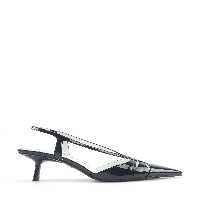 کفش پاشنه کلاسیک مشکی زنانه سیاه 5FX Nine West