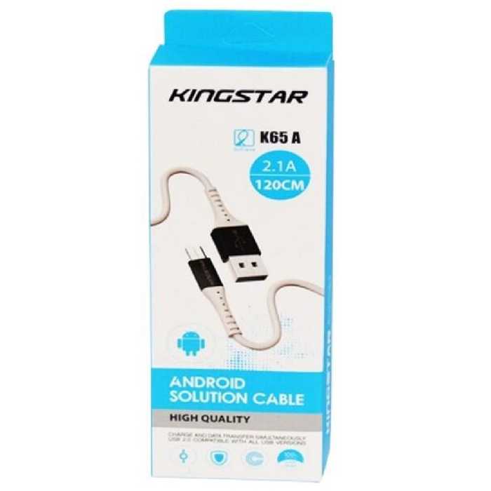 کابل شارژ اندروید کینگ استار مدل K65A