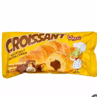 پچ پچ کروسان شیبابا مغز کرم فندقی 50 گرمی 36 عددی 