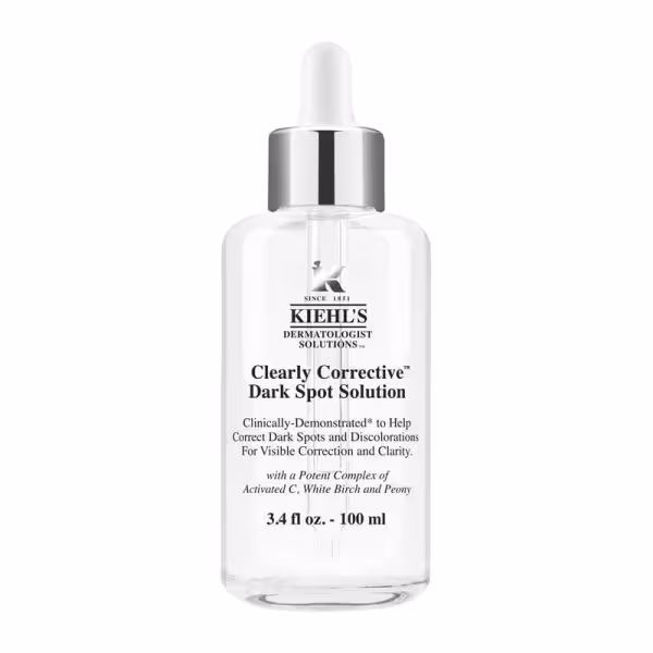 سرم ضد لک، روشن کننده و شفاف کننده قوی کیلز Kiehl’s حجم 100 میل | حذف لک و روشن کننده و جوانساز Kiehl’s Clearly Corrective Dark Spot Solution Serum 100ml