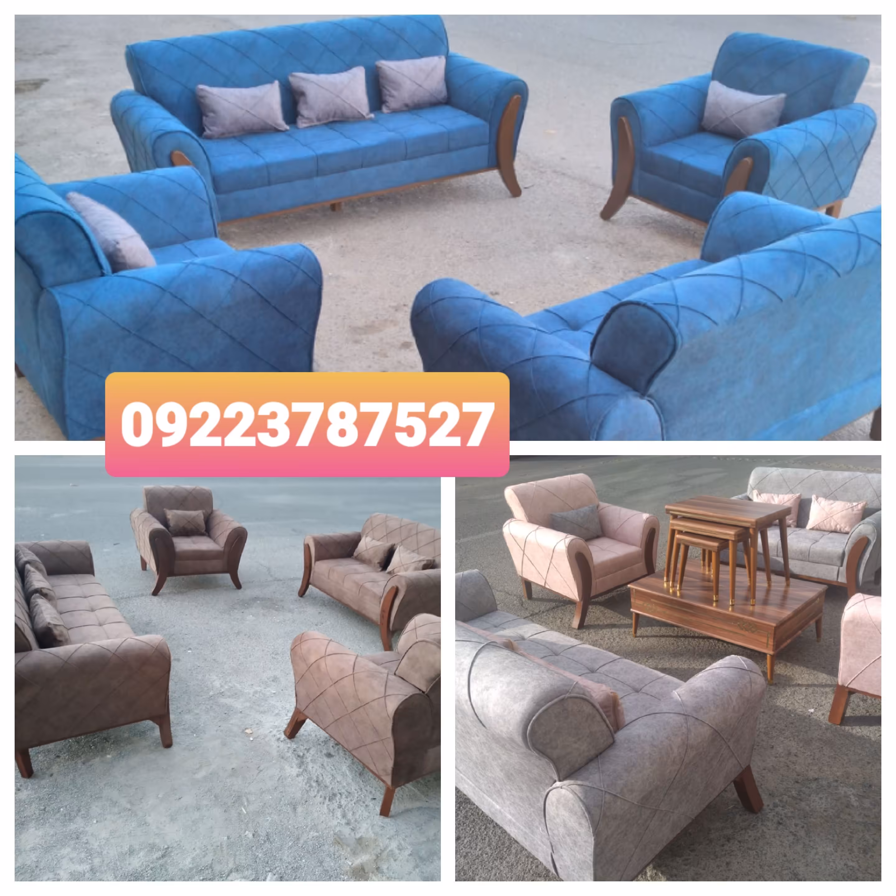 مبلمان اسکارلت 7 نفره 