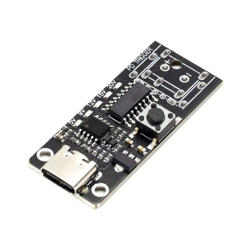ماژول PD Decoy Trigger ولتاژ 5V/9V/12V/15v/20v پروتکل PD/QC با خروجی یونیورسال | amazonchi