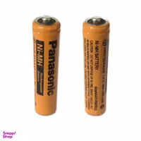 باتری نیم قلمی قابل شارژ تلفن بی سیم پاناسونیک مدل Ni-MH/HHR-55AAAB بسته دو عددی