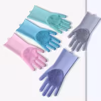 دستکش سیلیکونی پرز دار جفتی