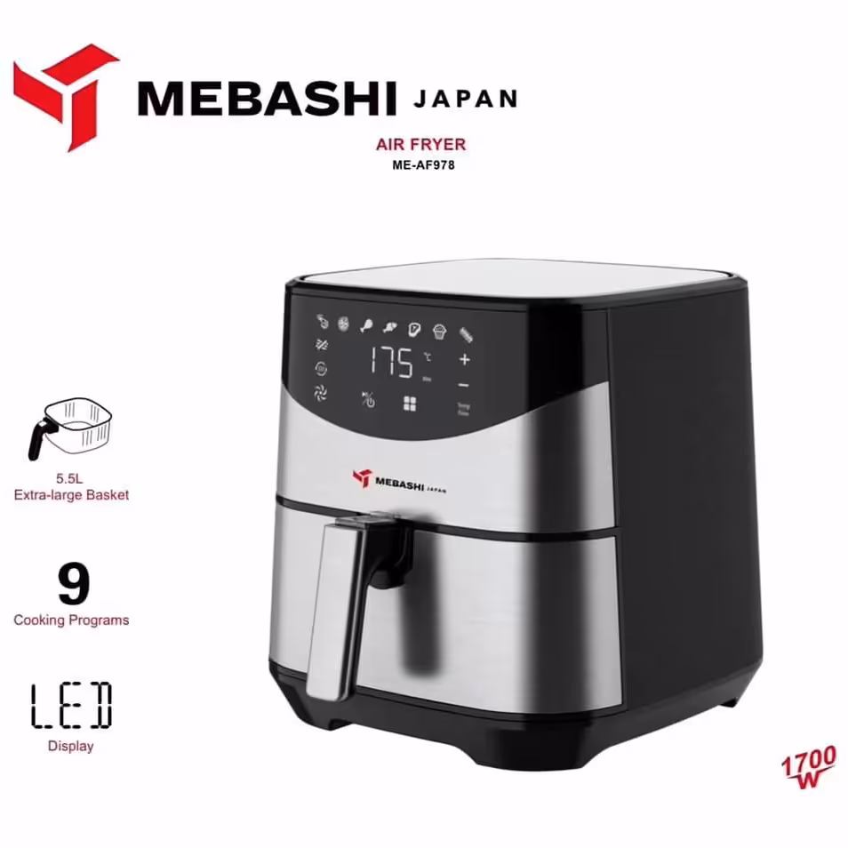 سرخ کن بدون روغن مباشی مدل ME-AF978

