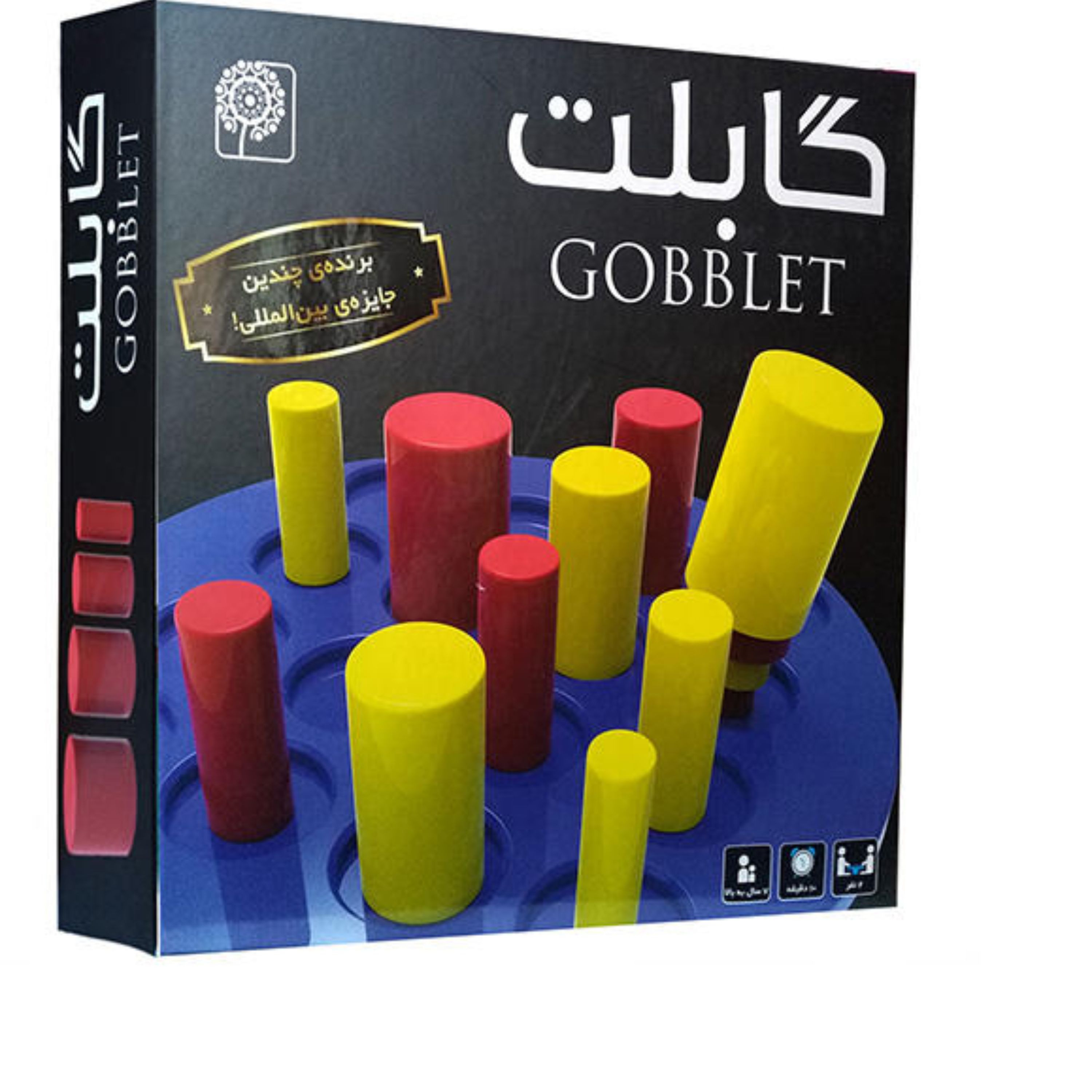 بازی فکری گابلت مناسب برای بالای 7 سال دو نفره برنده چندین جایزه جهانی