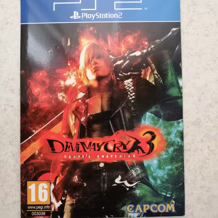 بازی دویل می کرای 3 devil may cry3 پلی استیشن2 playstation2 پلی استیشن 
