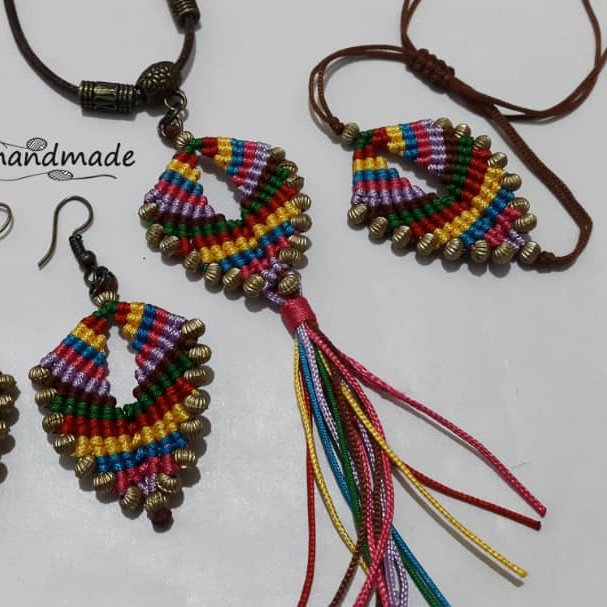 ست کامل برگهای رنگی رنگی