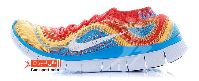 کتانی رانینگ جورابی nike free fly 818