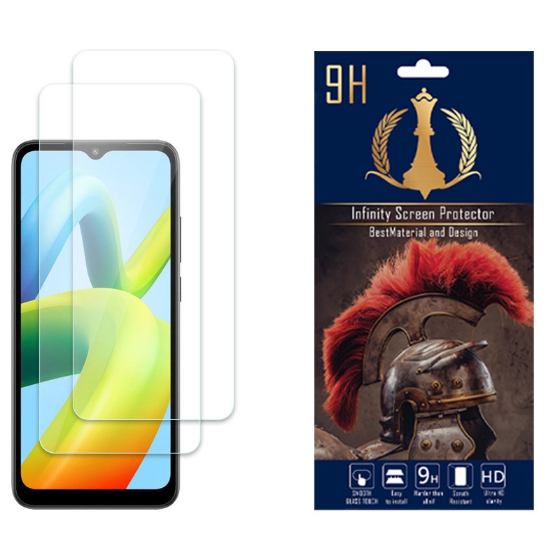 محافظ صفحه نمایش اینفینیتی مدل NANOمناسب برای شیائومی Redmi A1 Plus بسته دو عددی