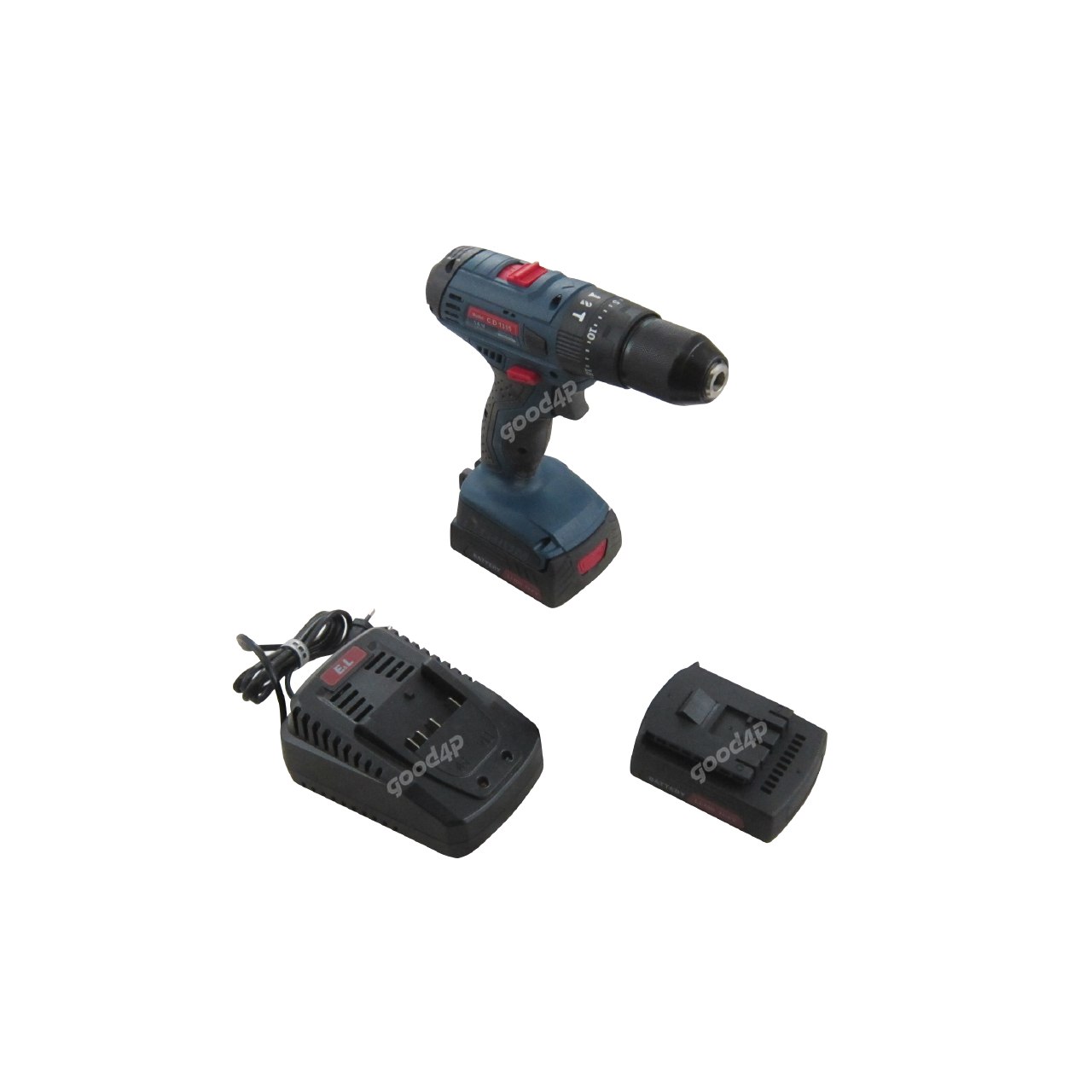 دریل پیچ گوشتی  10 میلیمتر شارژی چکشی 14 ولت مدل C.D 1315 الیت