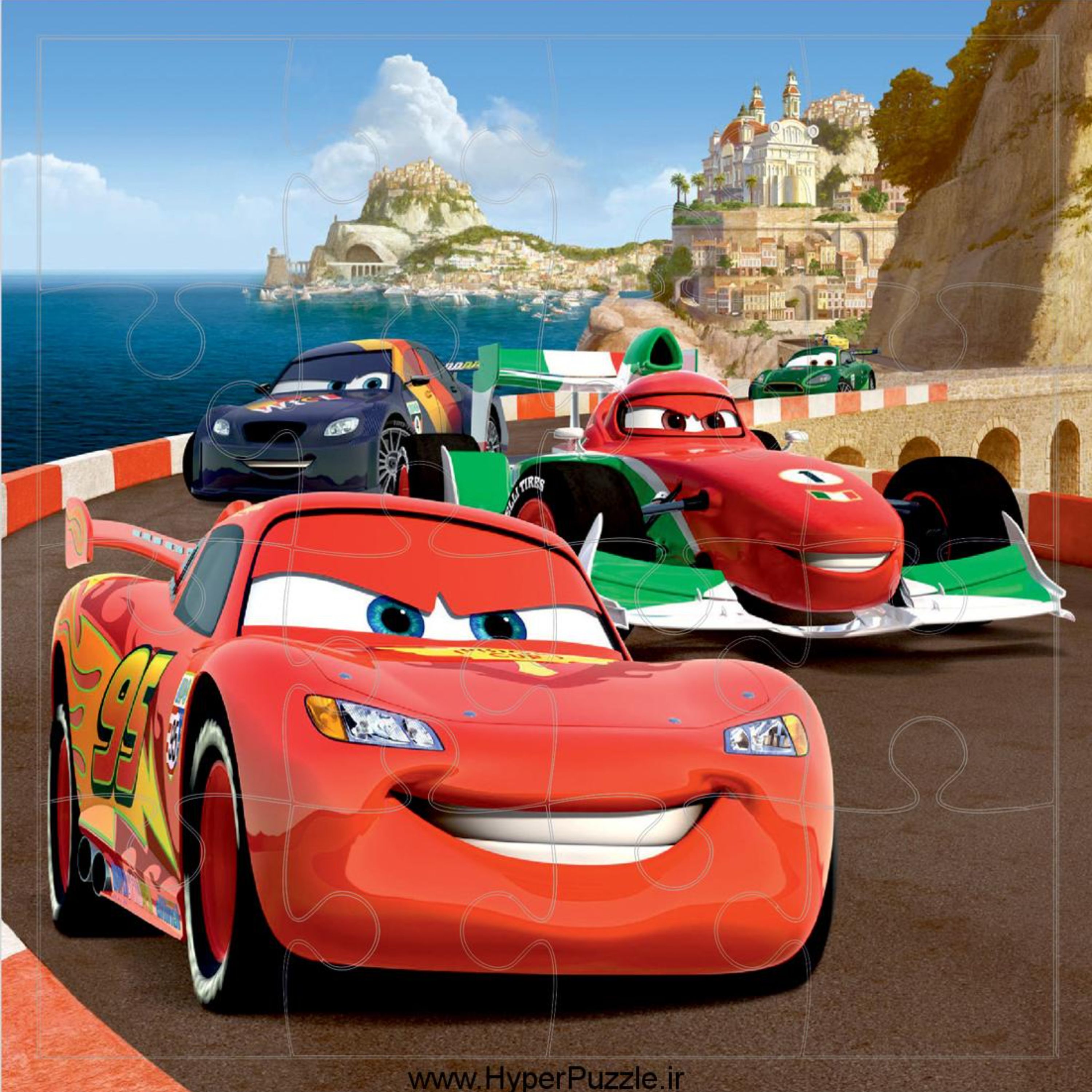 پازل مک کویین 16 تکه  