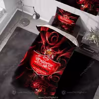 روتختی سه بعدی پسرانه طرح تیم فوتبالی پرسپولیس pk-4108