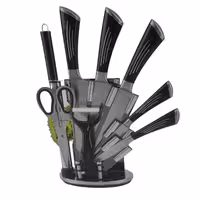 سرویس چاقوی آشپزخانه 9 پارچه یونیک مکس مدل 7700