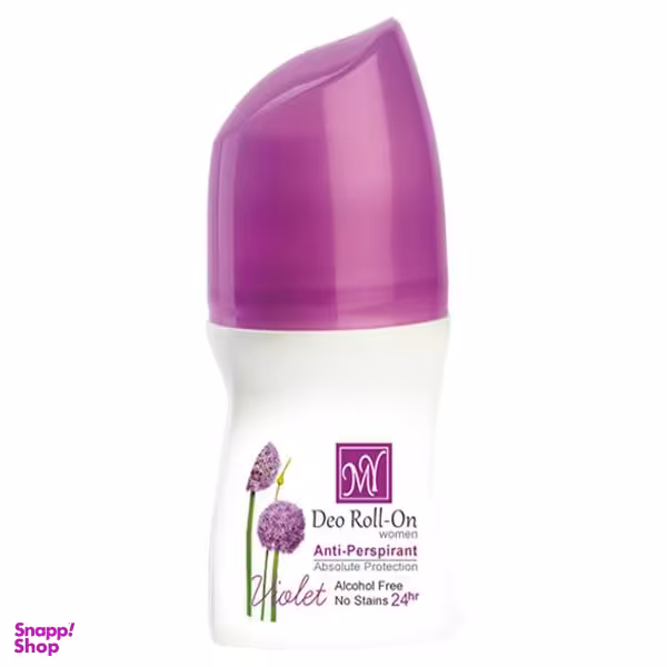 رول ضد تعریق زنانه مای (My) مدل Violet حجم 50 میلی‌ لیتر