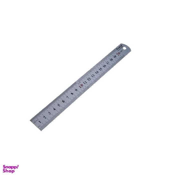 خط کش فلزی ضخیم