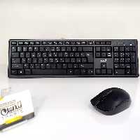 کیبورد و ماوس بی سیم جنیوس مدل KM-8200 گارانتی 18 ماه شاپ ضمانت- کد 10857
