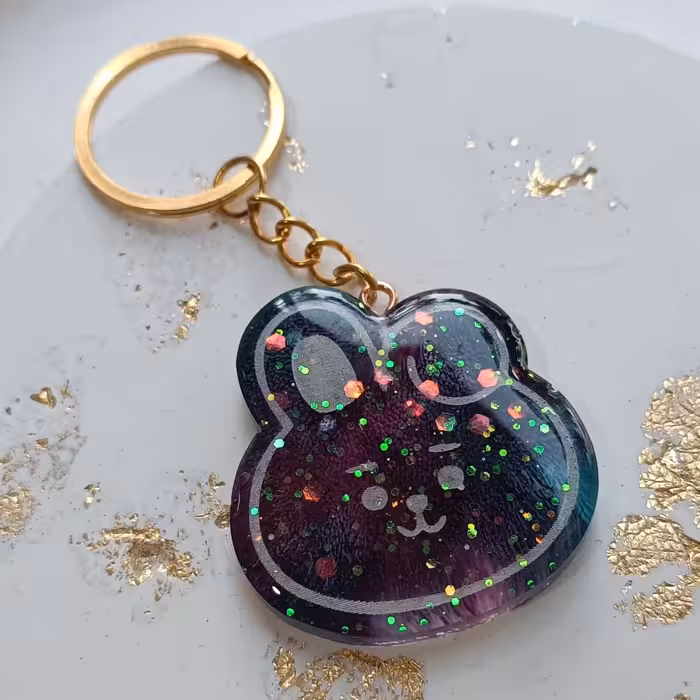 دسته کلید خرگوش انیمه 6