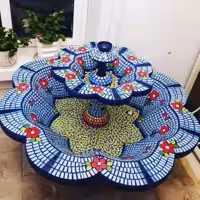 آبنما کاشی یک متری(پسکرایه) 