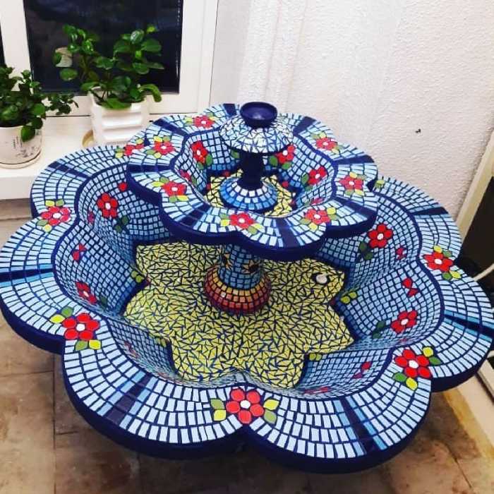 آبنما کاشی یک متری(پسکرایه) 