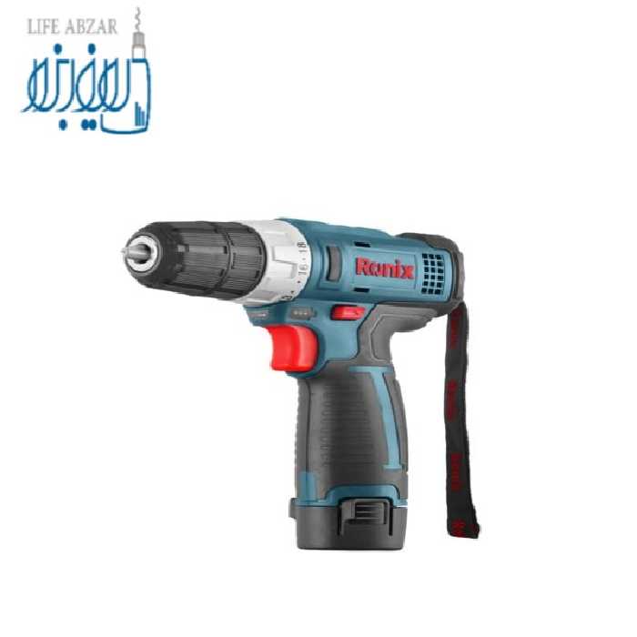 دریل پیچ گوشتی شارژی لیتیوم 12 ولت رونیکس 8612