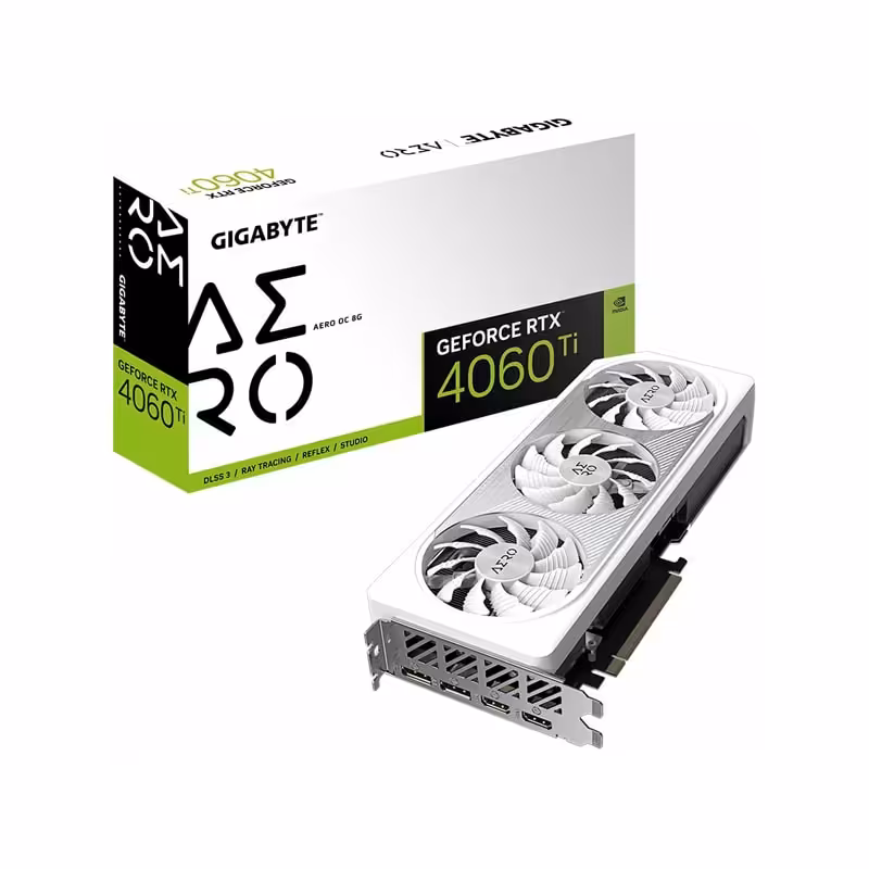 کارت گرافیک گیگابایت GeForce RTX4060 Ti AERO OC 8G GDDR6