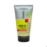 ژل موی نامرئی قوی ( شماره 8 ) بدون الکل استودیو 150 میل لورآل - loreal