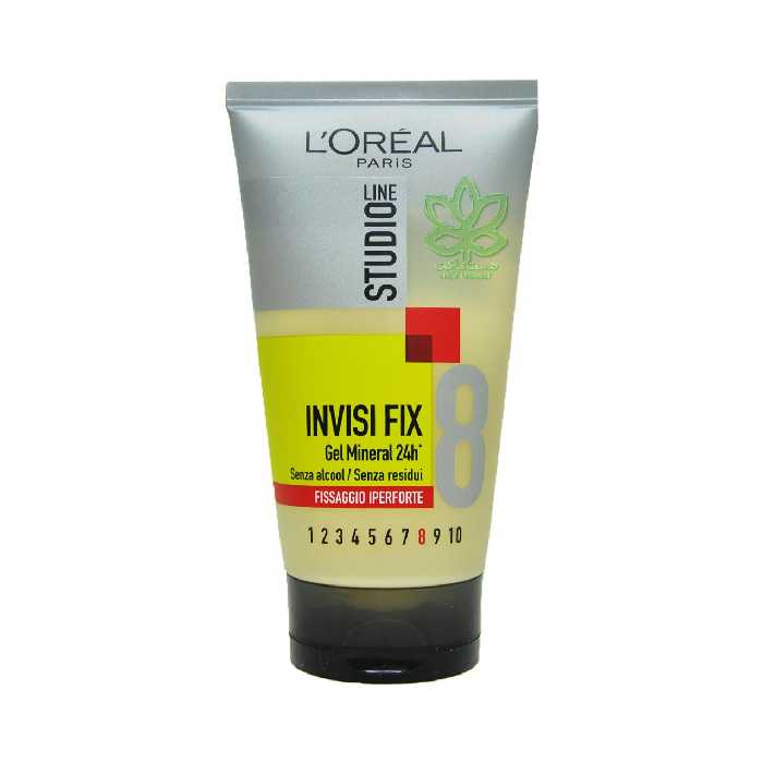 ژل موی نامرئی قوی ( شماره 8 ) بدون الکل استودیو 150 میل لورآل - loreal